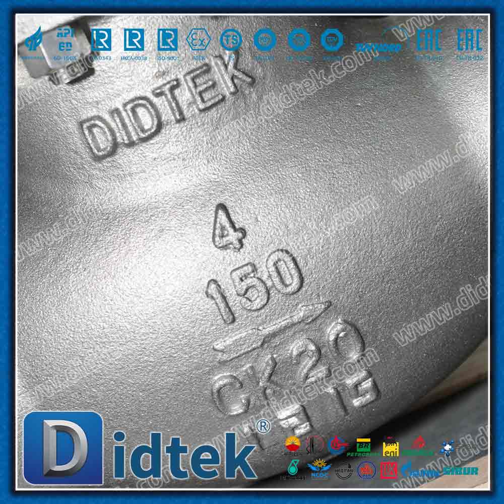 CK20 F310 Valvola a globo ASA150 forata con trim