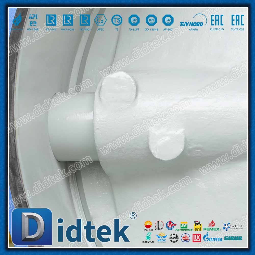 Valvola a farfalla con triplo offset wafer DIN di grandi dimensioni DN2000