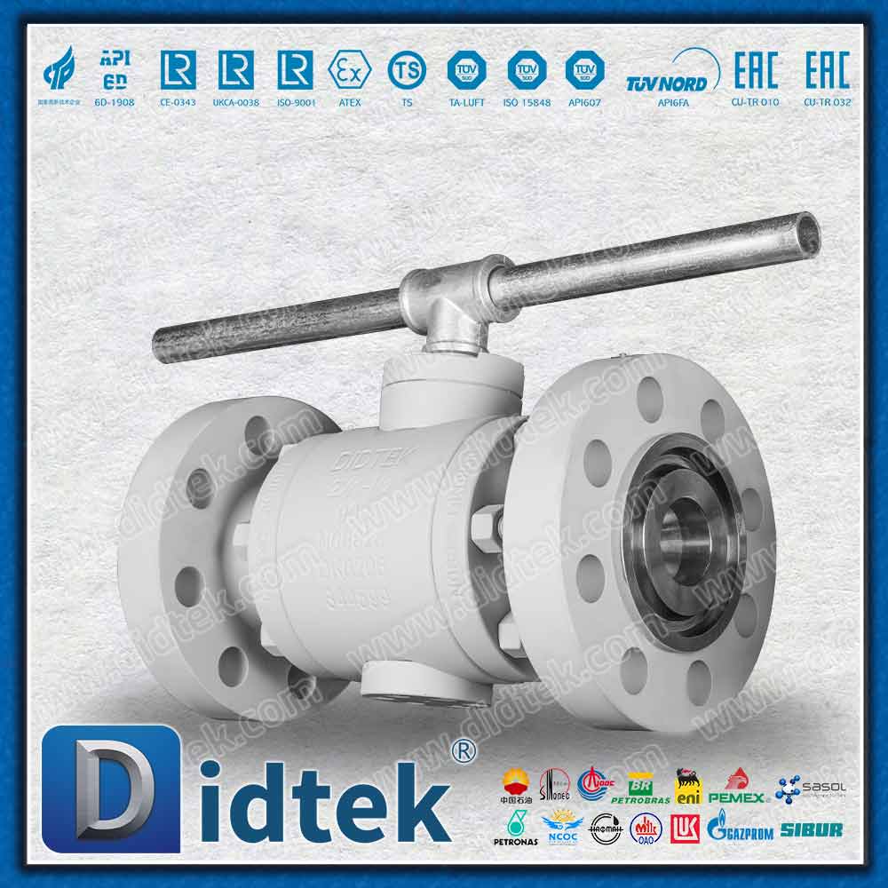 Valvola a sfera Trunnion Inconel 825